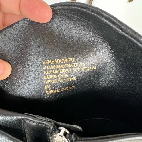 Nordstrom Rack  Women's Black Meadow Riding Boots Size 6M Zip Up