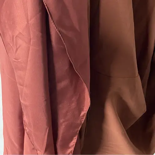 Revelry Dress 6 Alma Chiffon Maxi Gown Formal Cinnamon Rose Wedding Bridesmaid