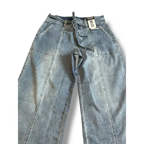 Hudson Jeans NWT Wide Leg Belted Wide-Leg Ankle Jeans by Hudson Size 14