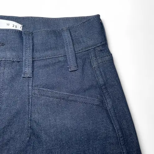 AYR NWOT! All Year Round THE BEAT Y2K Navy Wide Leg Jeans Sz 25 Barrel Leg BOHO