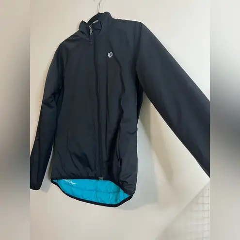 Pearl Izumi Women’s Reversible Cycling Jacket M Black Blue Elite Series