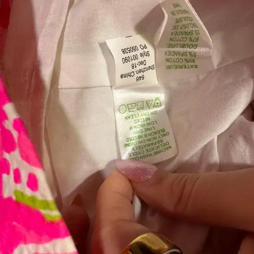 Lilly Pulitzer  ‘Maisie Resort White Koala Me Maybe’ Floral Shift Midi Dress