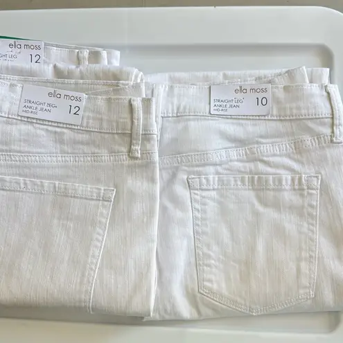 Ella Moss Ladies Straight Ankle Jean