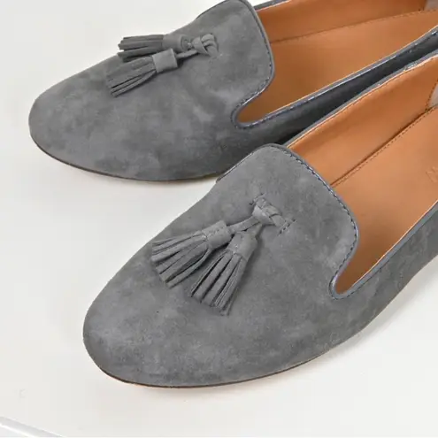J.Crew  Women's Charcoal Tassel Loafers