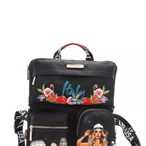 Nicole Lee USA Multi-Pocket Travel Backpack