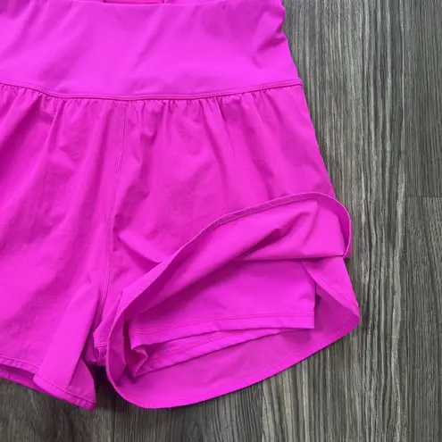 Serena Runsie Athletic Romper Pink Size Small 1 Piece Lined Performance Shorts