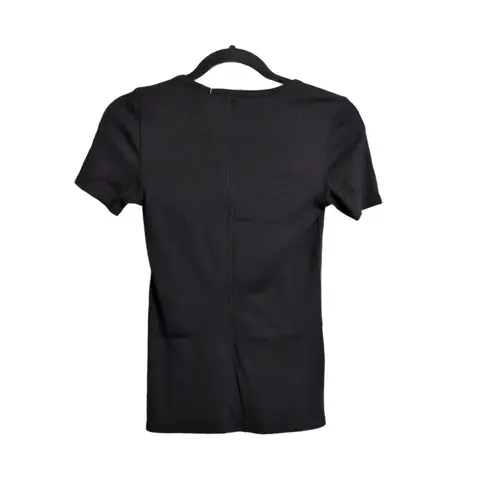 Everlane NWT  Black Short Sleeve Crew Neck Stretch Basic T-Shirt S