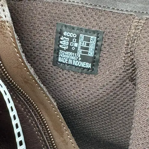 Ecco Sculpted LX 35 Womens Chelsea Ankle Boots Brown Leather Size 8 | NWT