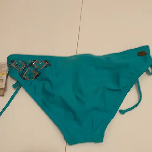 Hobie 🌞NWT teal color bottom w/ beaded design A-79