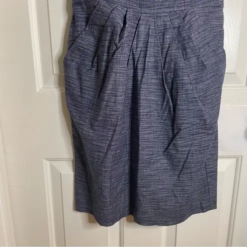 Teeze Me Elegant Navy Blue Sleeveless Dress with Pockets Size 9 preppy vintage