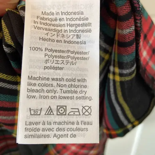 J.Crew  plaid loose fitting sleeveless blouse, size 4 - Image 5