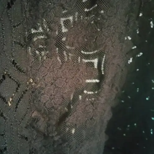 Sophie Rue Sleeveless Lace Top Black Size Large