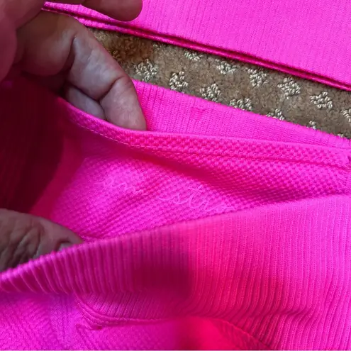 PINK - Victoria's Secret Victoria’s Secret PINK Matching Set Shorts & Bra Pink Ombré size M Biker - Image 6