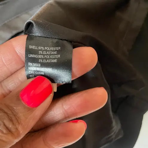 Preston & York Lagenlook Balloon Sleeve Round Neck Midi Dress Dark Academia Sz 6