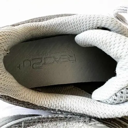 Saucony  React2U Gray Running Shoes Size 6.5 Wide Women’s Sneakers Comfort Insole - Image 11