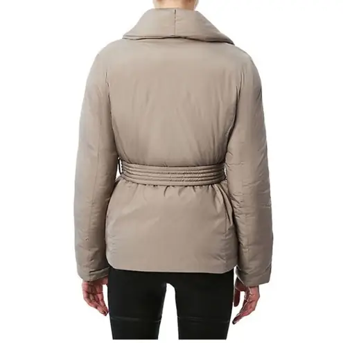 Bernardo Softy Glam Ecoplume Shawl Collar Puffer Jacket Belted Eco Friendly XS - Image 14