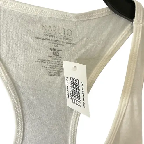 Naruto Women's White Tank Top Size M