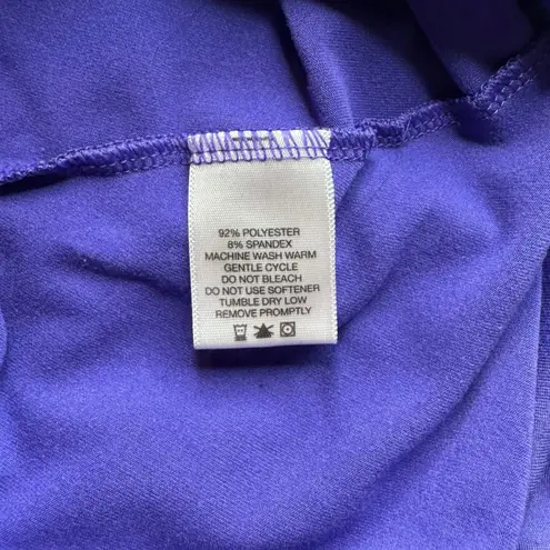 Eastern Mountain Sports 🍋2/$30-EMS Womens TechWick Purple Quarter Zip Pullover Long Sleeve Shirt Hiking