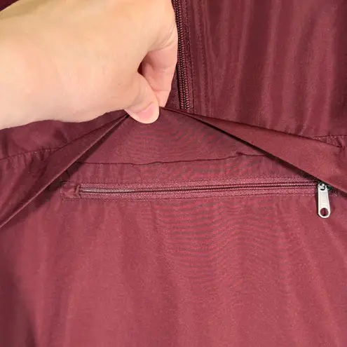 Champion  Jacket Woman's Large Red Half Zip Minnesota Gophers Pull Over‎ Light