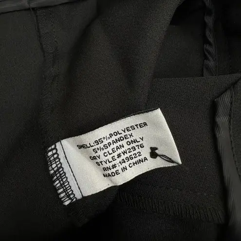 Walter Baker Atlas Wide Leg Pants Black Trouser Minimalist Office Slit Small NWT