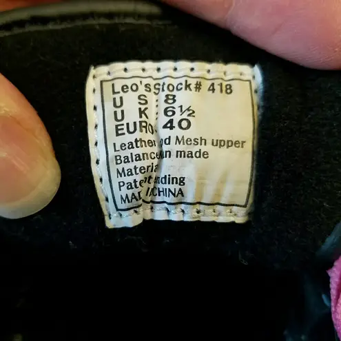 LEO'S Black Jazz Dance Shoes 8