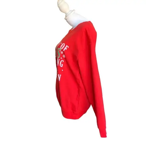Wound Up  Funny Christmas Red Sweater size medium - Image 2