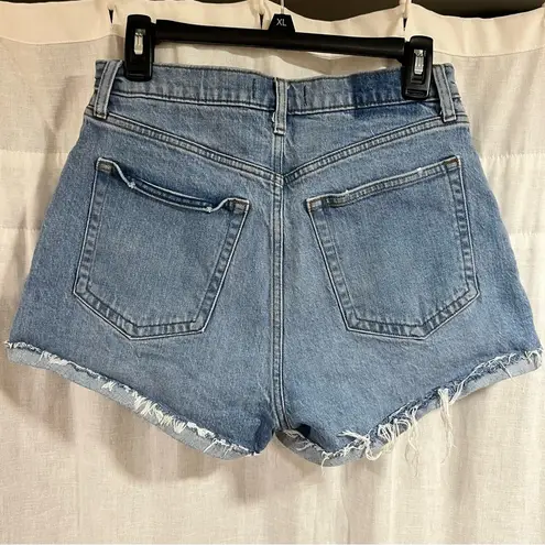 Abercrombie & Fitch  Curve Love Cuffed High Rise Mom Shorts