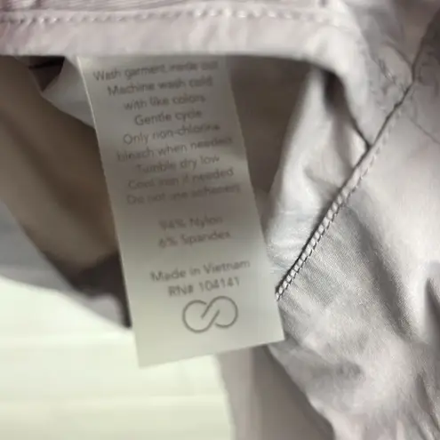 Calia Women’s water replant woven Anorak hooded jacket Gray Size XS