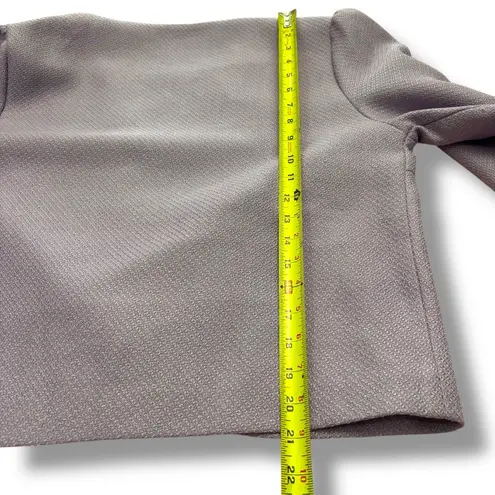 SSYS The Label Lavender Belle Textured Scallop Open Blazer – Size Large Purple