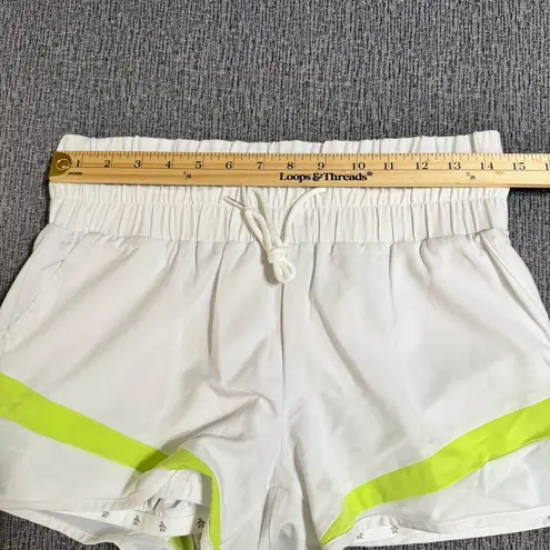 Original Penguin High Waist Tennis Shorts White
