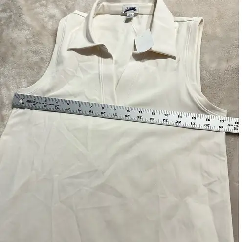 J.Crew Polo Active Dress Women's XS Natural Sleeveless Collared Stretchy NWT