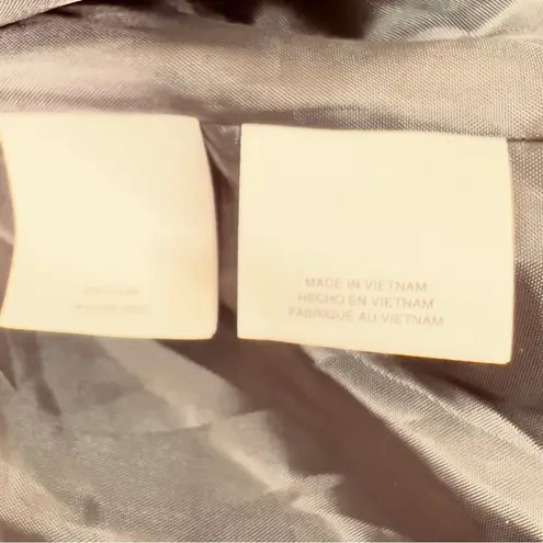 Le Suit Size 8 Black & White Long Sleeve Lined 1 Button Closure Jacket B…