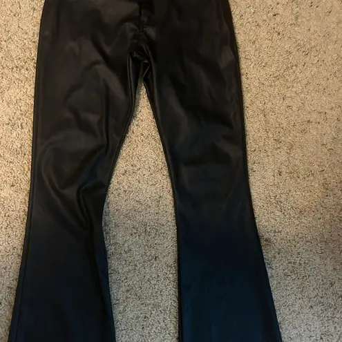 KanCan USA leather bell bottoms