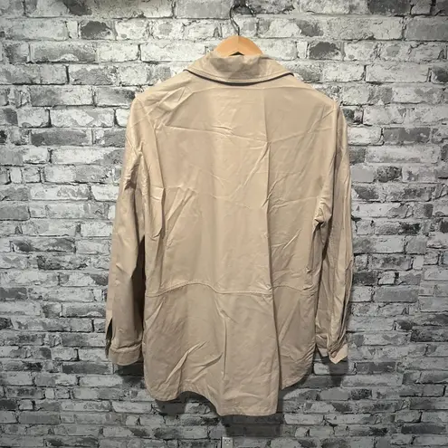 EUC Pinch Tan Long Sleeve Snap Fall Jacket Size Large