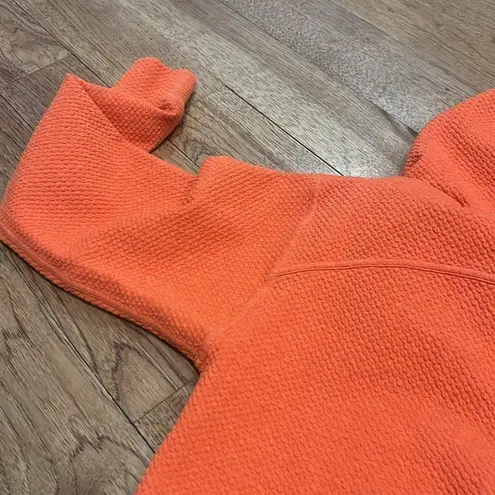 Lululemon  All Yours Zip Hoodie Sz 6 orange