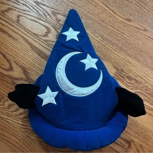 Disney Vintage Disneyland Blue Velveteen Mickey Mouse Fantasia Hat