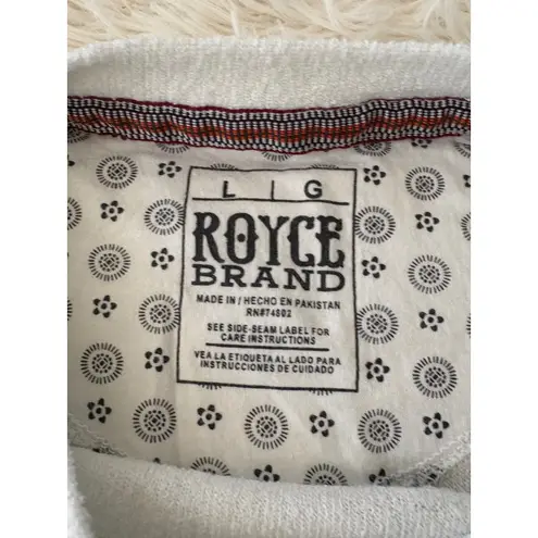 Royce Brand Joyful Long Sleeve Top Womens Size L Casual Lounge Pullover