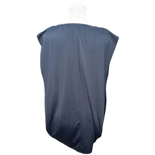 Halara Round Neck Ruched Cool Touch Yoga Tank Top-UPF50+ Size XL