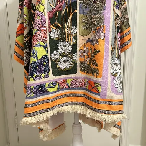 Agua Bendita Delahila Suki Poncho Towel Caftan NWT Size U, One Size Fits All