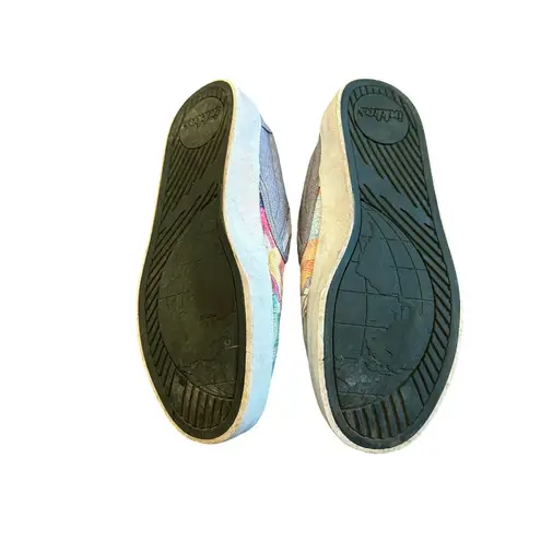 Vionic Demetra Snake Print Slip-On Shoes Flats Comfort Casual Size 8 Women's