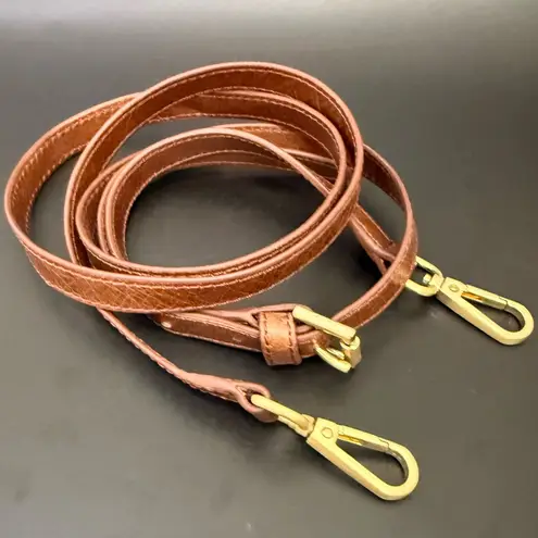 HOBO Brown Leather Gold