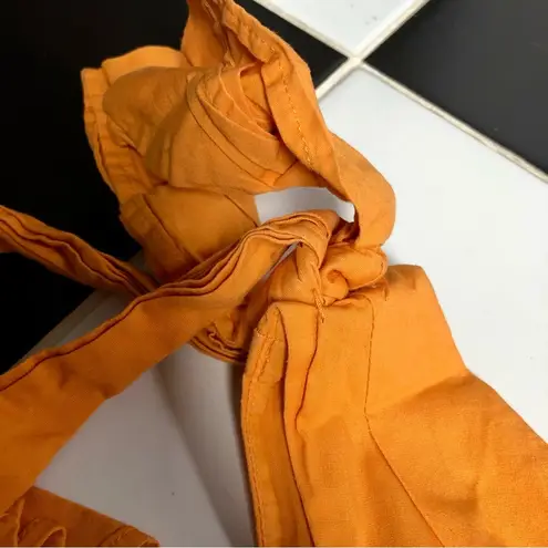 Color Me Courtney Louise Maxi Dress Orange Colorblock Vibrant Tangerine Citrus 8