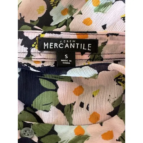 J.Crew Womens Dress Sz Small Floral Garden Party Soft girl Whimsical Cottagecore