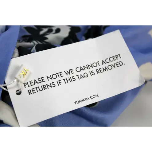 Yumi Kim NEW Maternity XL Hold Tight Dress Wonderful Life Blue Floral Stretchy