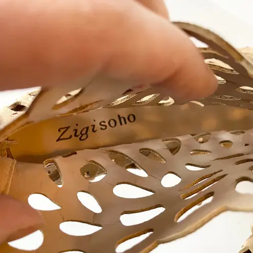 Zigi Soho Heels Booties Rhinestone Cutout Stiletto Party Shoes Size 10 Glamour