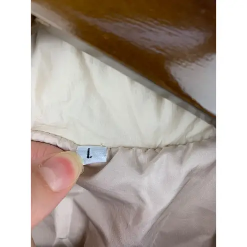 Women’s Fashion Pink Blush Quilted Puffer Jacket Size L Size L