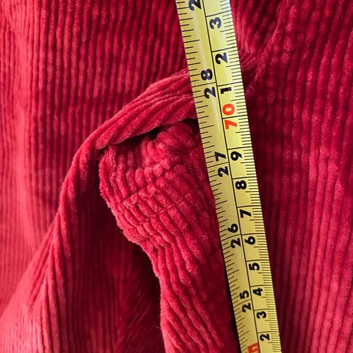 Judy Blue NWT Slim Fit High Waist Red Corduroy Pants Carpenter Women's size 32