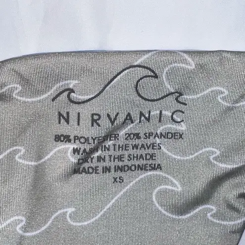 Luna Nirvanic Bikini Bottom in Crystal Wave (XS)