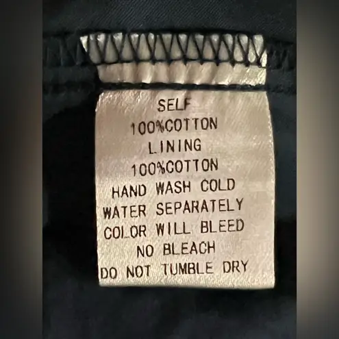 Pinch Work For You Navy Blue Smocked Waist Dress. In size Large