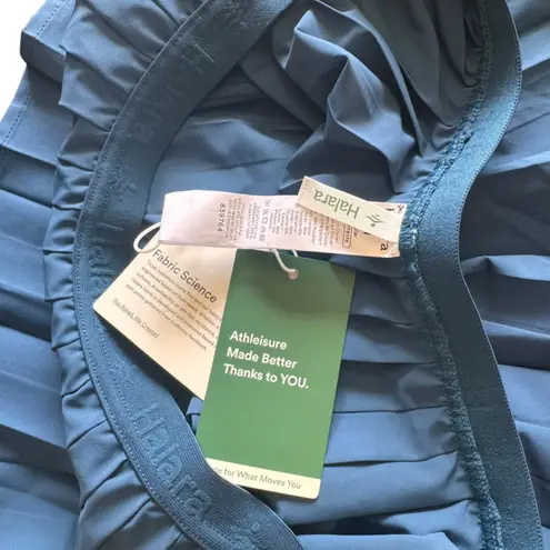 Halara - NWT High Waisted Pleated Quick Dry Midi Casual Skirt w/ Pockets Sz M